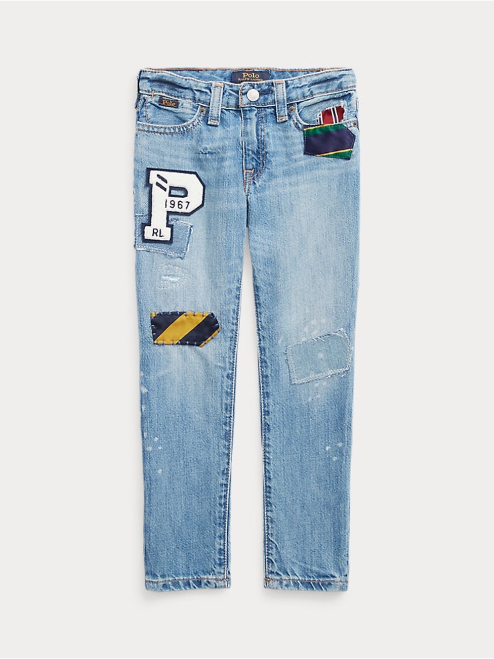 POLO RALPH LAUREN LETTERMAN ASTOR SLIM BOYFRIEND JEANS GIRLS 7